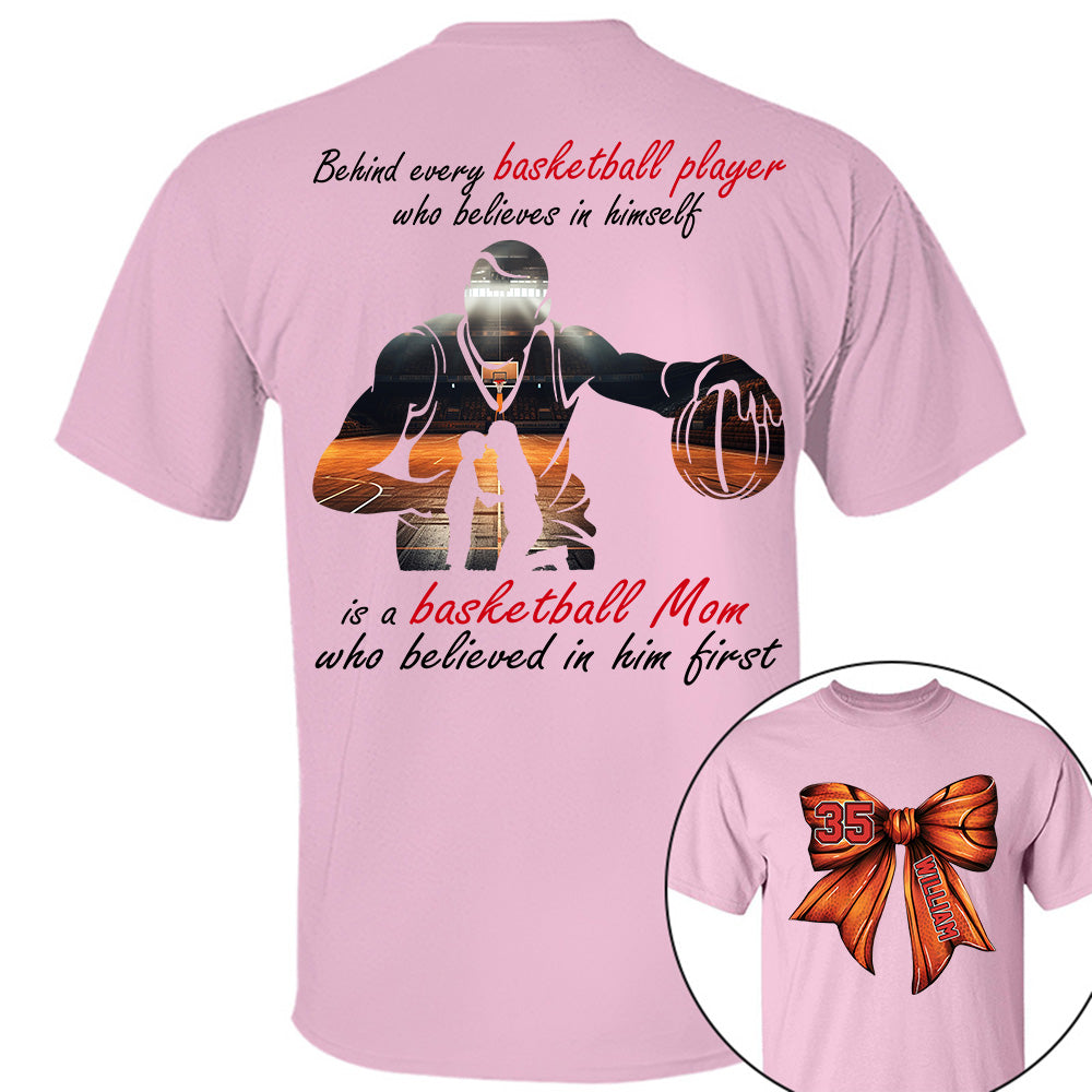 Basketball Mom Shirt, Personalized Basketball Shirt, Gift For Basketball Lover A2110 Do99