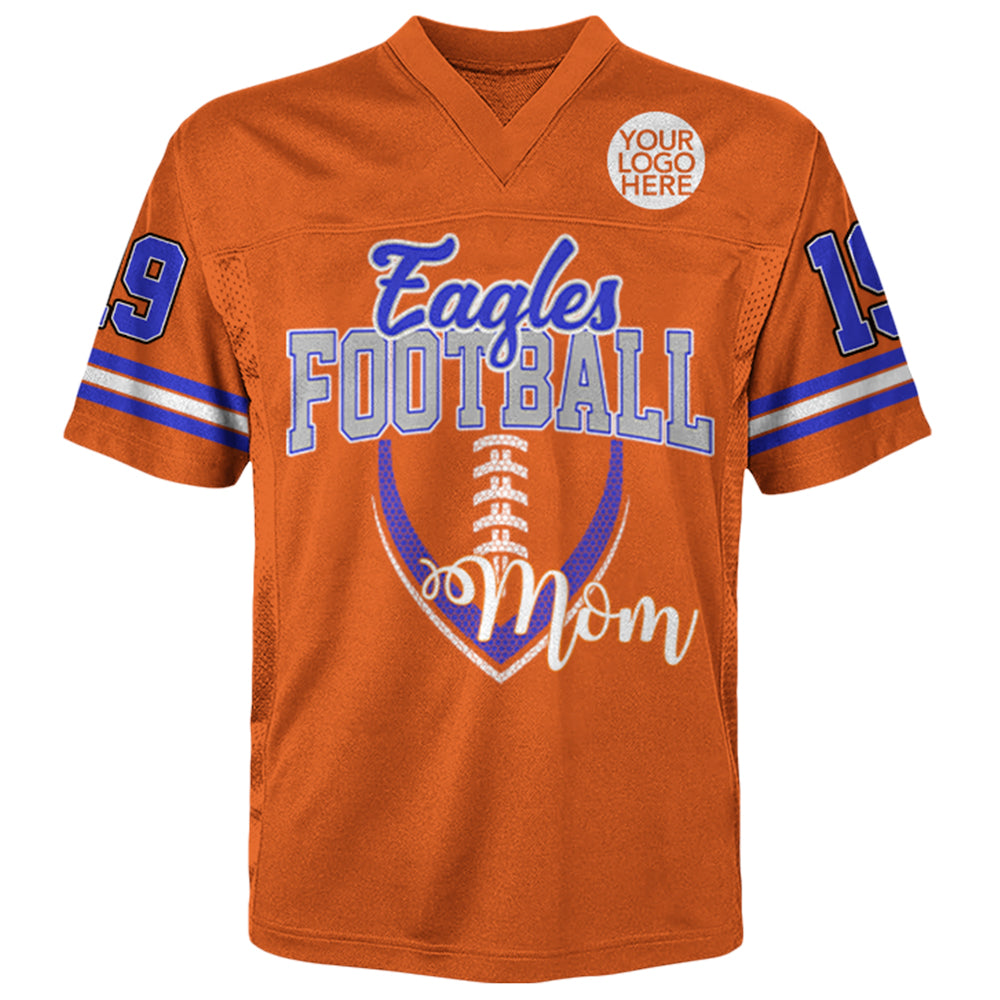 Personalized Jersey Football Mom Game Day Gift For Football Lovers Gift For Football Player K1702