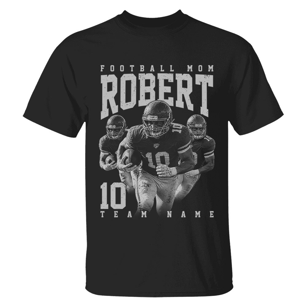 Football Lover - Personalized Washed Tee Custom Sport Players American Football Family NA04 VH01