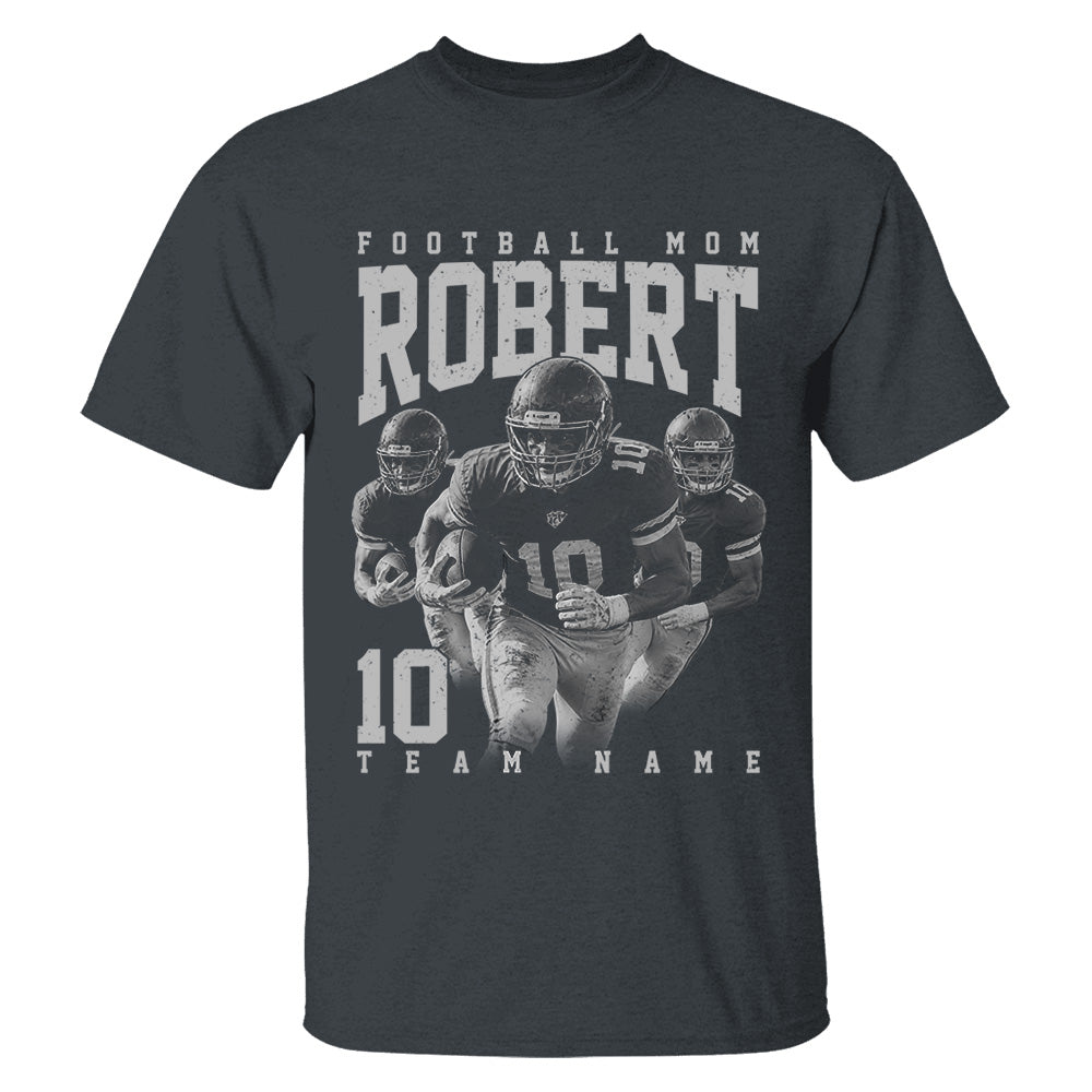 Football Lover - Personalized Washed Tee Custom Sport Players American Football Family NA04 VH01