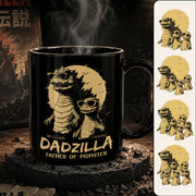 Dadzilla Father Of The Monsters Personalized Mug Gift For Dad, Happy Father's Day 2026 T1807 Hv01