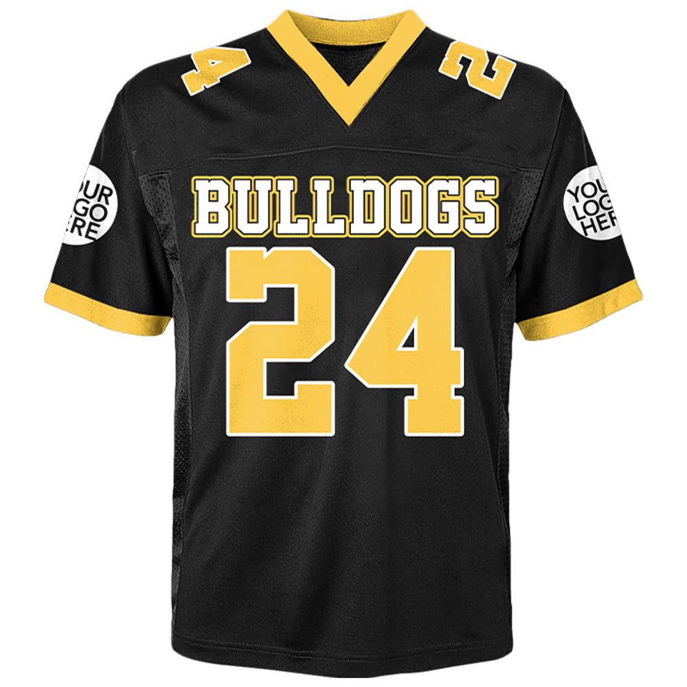 Custom Any Two Football Team, Personalized Team Name And Number Football Jersey, V-neck Short Sleeve Jersey Shirt, Football Jerseys