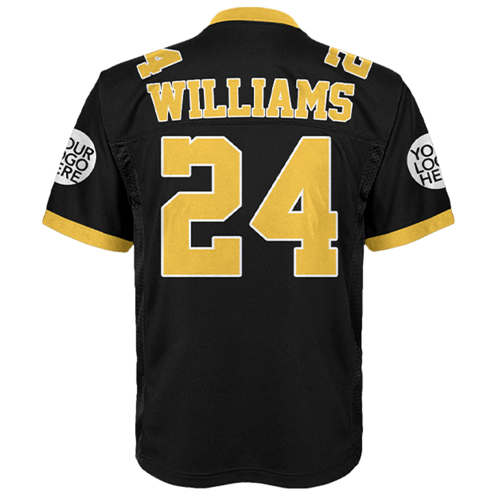 Custom Any Two Football Team, Personalized Team Name And Number Football Jersey, V-neck Short Sleeve Jersey Shirt, Football Jerseys