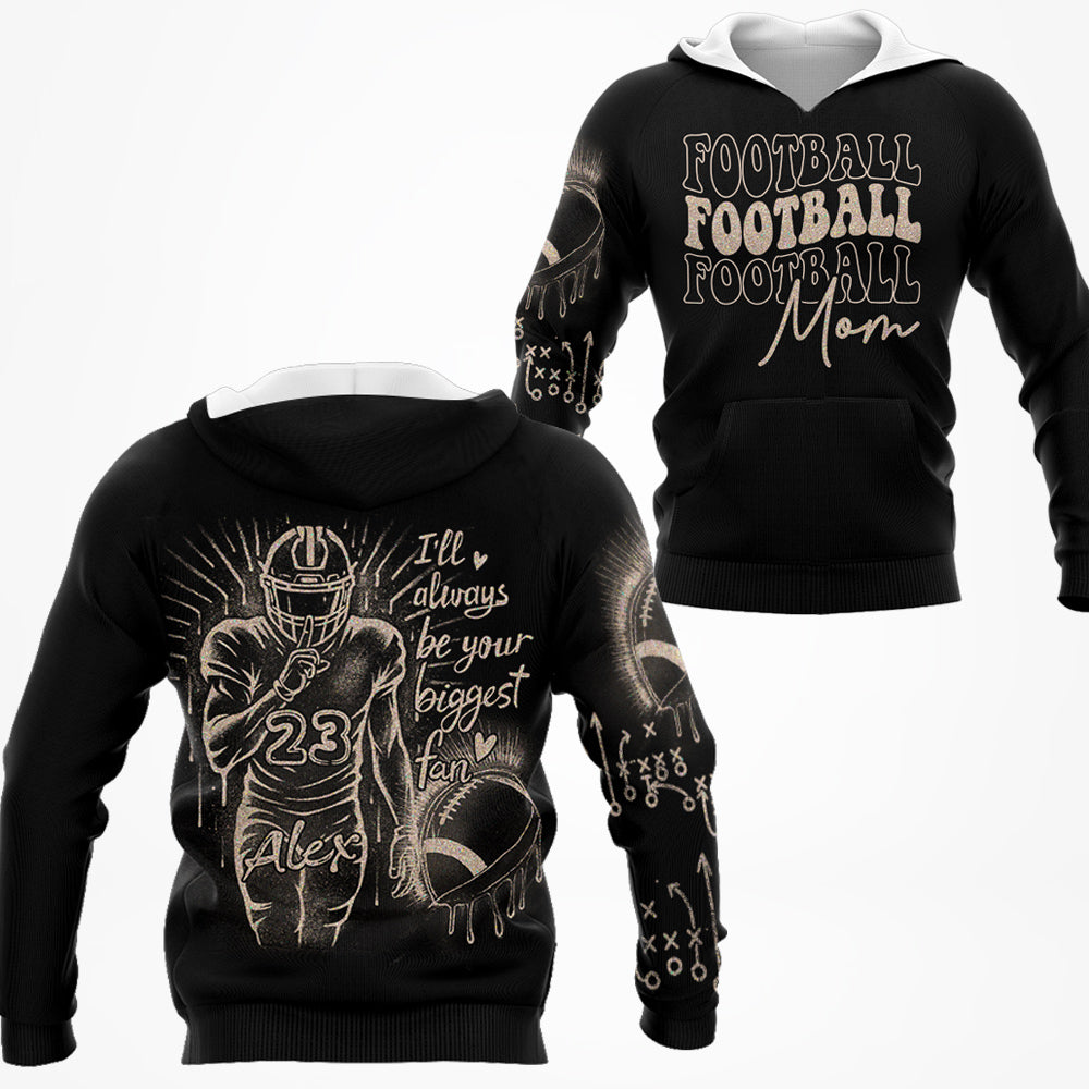 Custom Bleach Style Football Player Football Shirt Gift For Football Family T1807 Do99