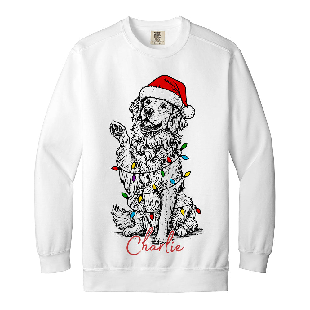 Personalized Pet Photo Christmas Shirt Custom Gift for Dog Lovers Tu24 Li29