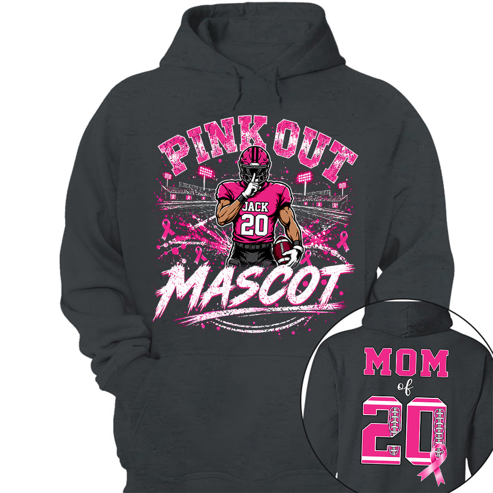 Personalized Pink Out Shirt Breast Cancer Awareness Custom Name & Number Shirt T1807 VH01