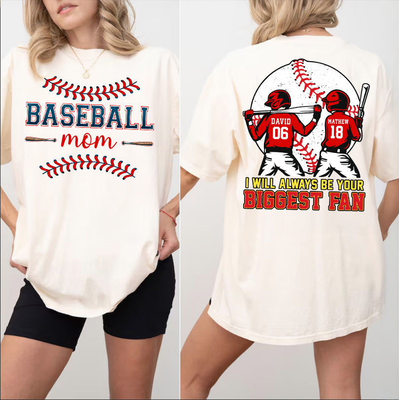 Baseball Mom Shirt, Game Day Shirt, Gift For Baseball Lover A2110 pt99