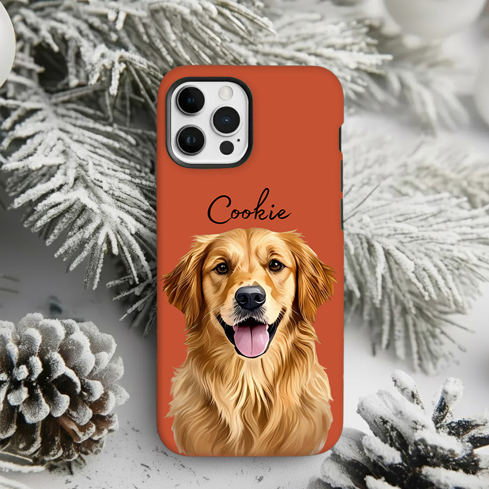 Personalized Custom Your Pet Photo Phone Case For Dog Lovers, Cat Lovers Tu24 Li29