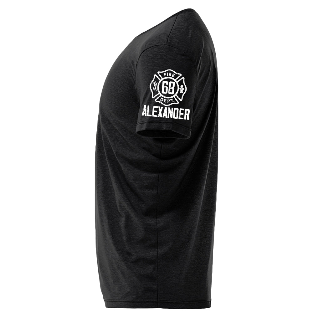 PTSD Is NOt A Sign Of Weakness PTSD Is Earn By Doing What Others Fear Personalized Grunge Style Shirt For Firefighter H2511 Trna