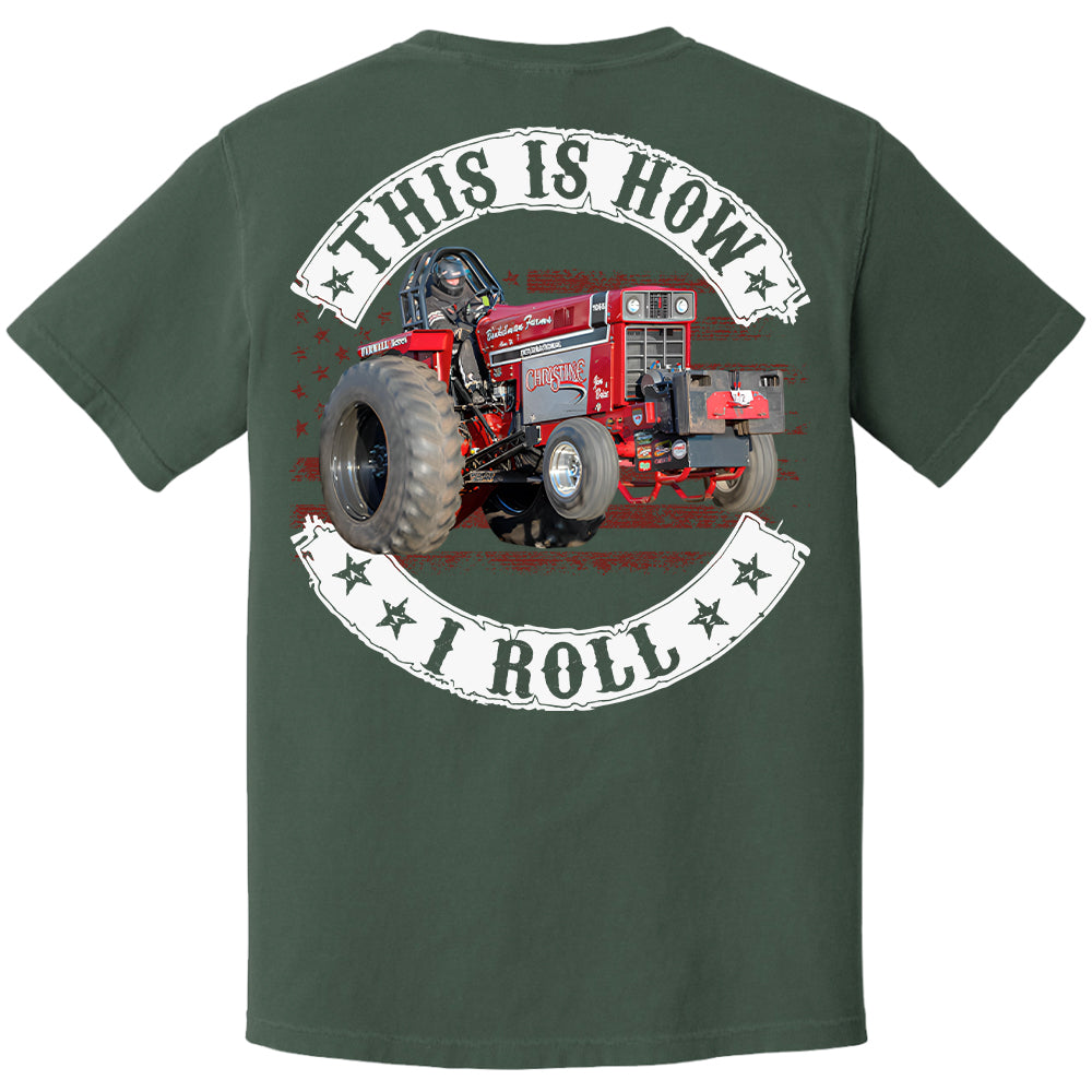 This Is How I Roll - Custom Photo Tractor Pulling Shirt - Personalized Upload Vehicle Photo Hv01