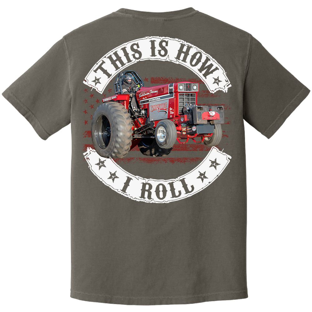 This Is How I Roll - Custom Photo Tractor Pulling Shirt - Personalized Upload Vehicle Photo Hv01