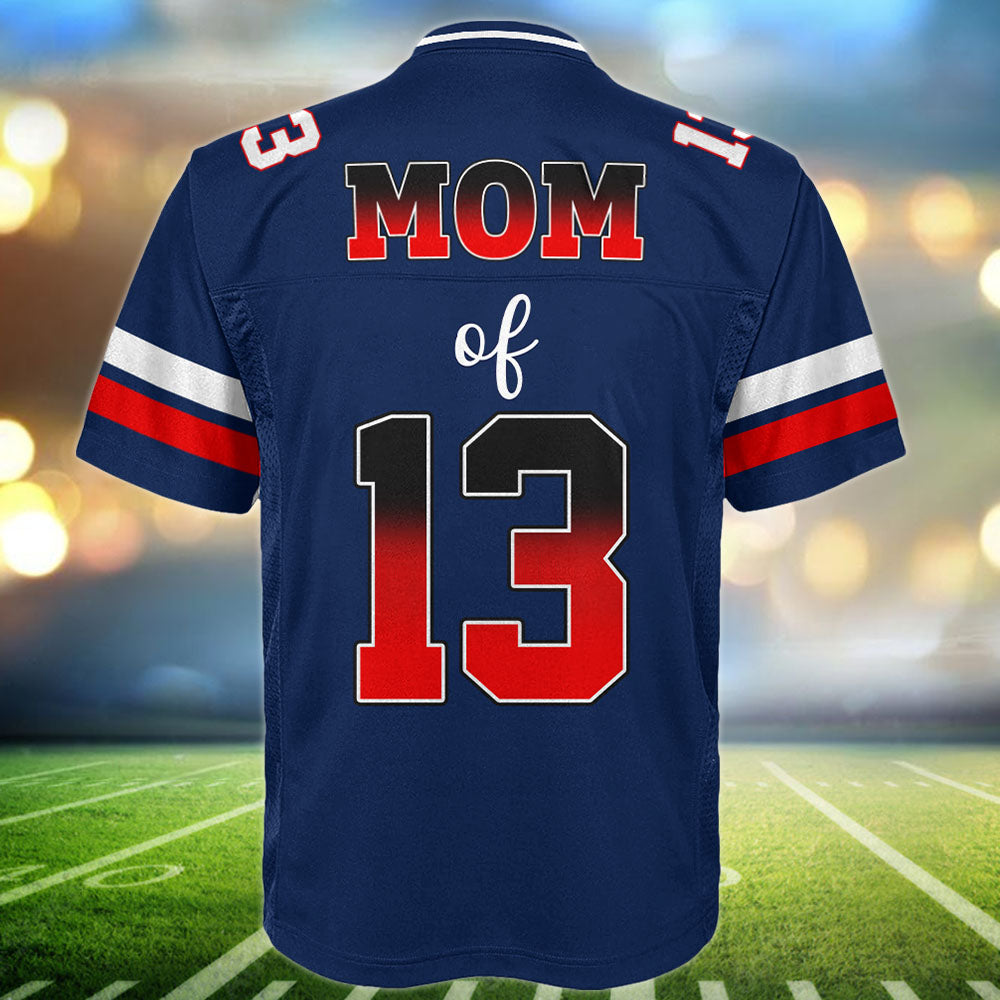 Custom Photo Football Game Day Football Jersey Gift For Football Lovers Personalized Gift For Football Player Tu24 Pt99