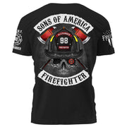 Personalized Firefighter Shirt Sons Of America Firefighter Shirt Gift For Firefighter K1702 Trhn