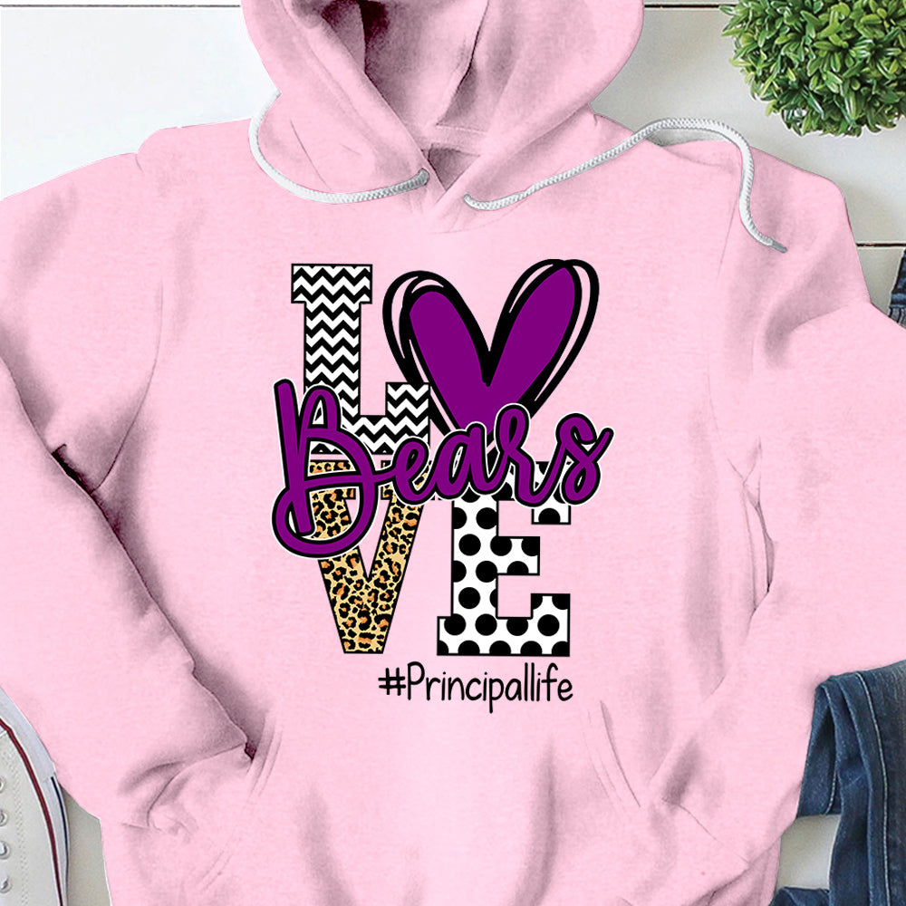 Presonalized Shirt Love Mascot School, School Spirit Custom Hashtags Shirt K1702 Trhn