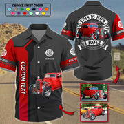This Is How I Roll Custom Vechicle Photo T-shirt For Loved Ones Vr2 A2110 Pt99
