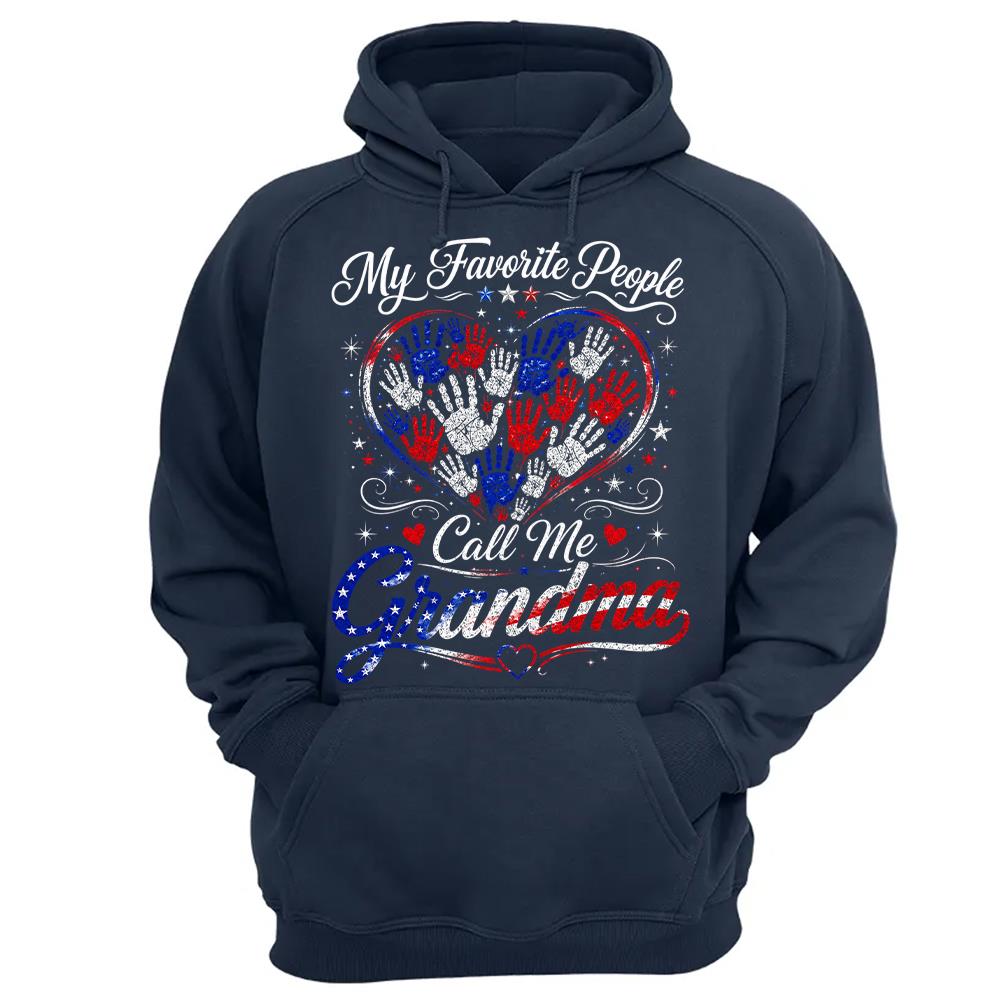 Personalized My Favorite People Call Me Grandma 250 Years American Shirt Hv01