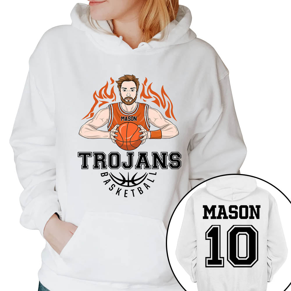 Personalized Basketball Custom Team Name Name And Number Basketball Player Shirt For Basketball Lovers