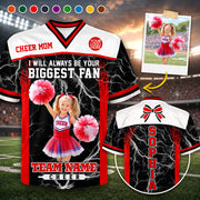 Custom I Will Always Be Your Biggest Fan Shirt,  Cheerleader Gift, Cheer Competition Shirt Vrs2 L0411 Hv01