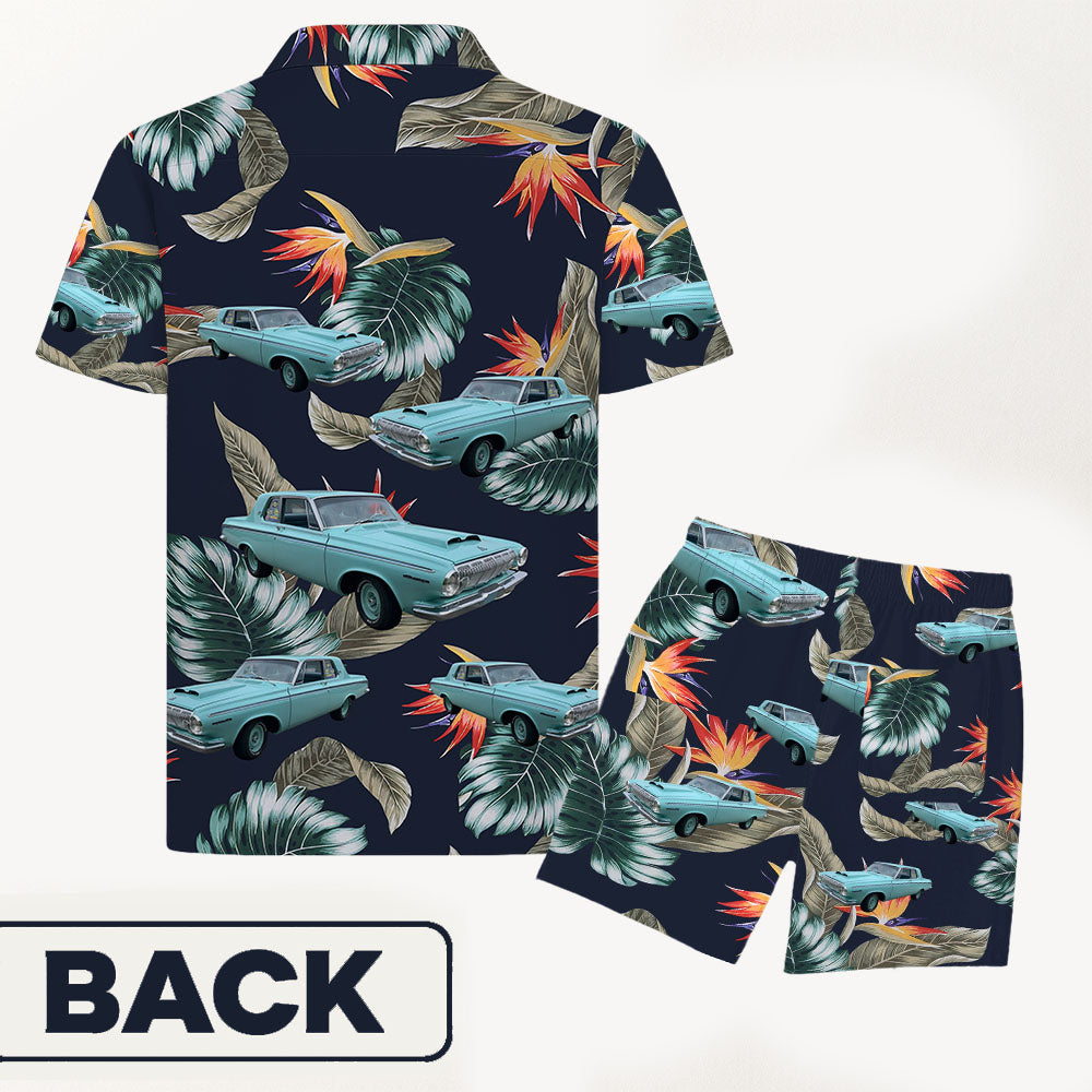 Custom Photo Car Pacific Legend Billy Butcher Hawaiian Shirt Tropical Island Pt99