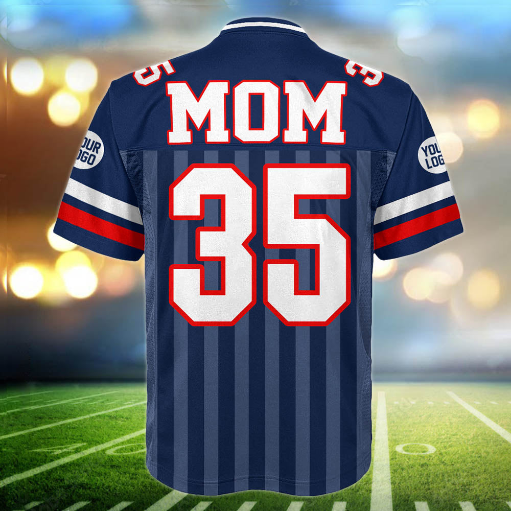 Custom Photo Football Game Day Personalized Football Jersey Shirt Custom Team Name Vr2 Tu24 Pt99