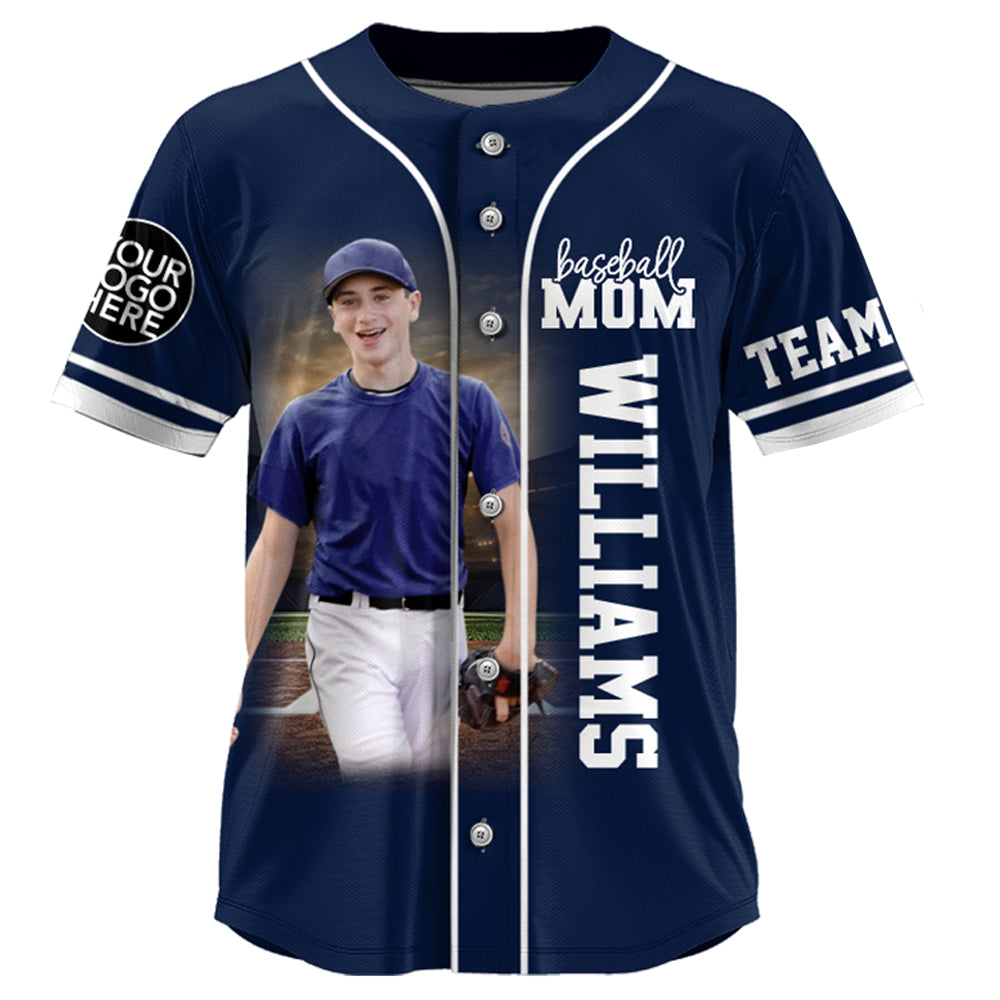 Custom Photo Baseball GameDay, Baseball Jersey, Gift For Baseball Lover A2110 Tu20