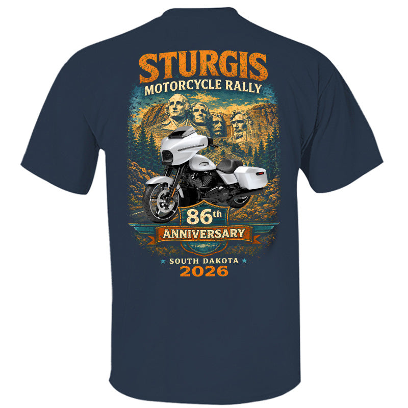 Celebrate 86th Anniversary -  2026 Sturgis Motorcycle Rally Black Hills Gold - Personalized Upload Vehicle Photo For Biker A2110 Pt99