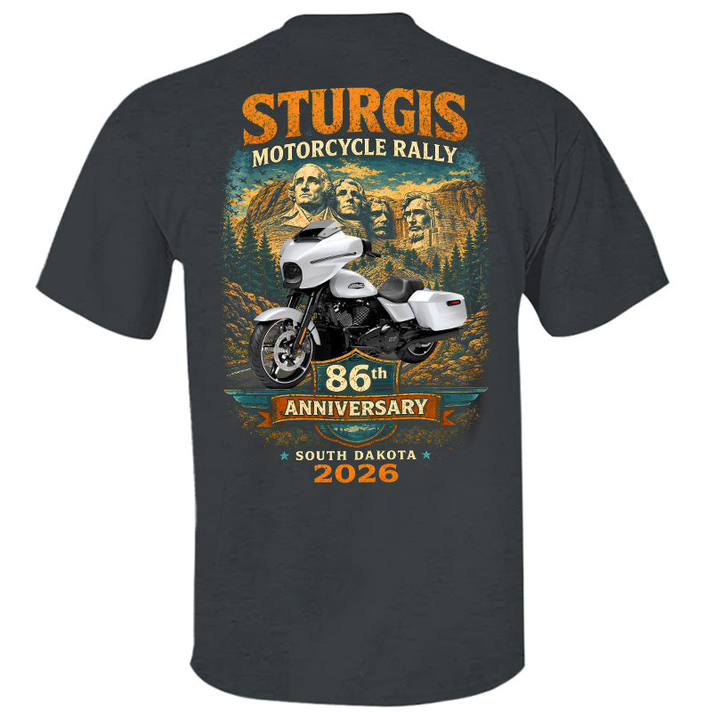 Celebrate 86th Anniversary -  2026 Sturgis Motorcycle Rally Black Hills Gold - Personalized Upload Vehicle Photo For Biker A2110 Pt99