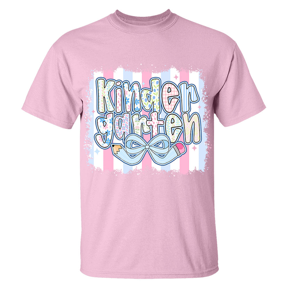 Back to School Coquette Teacher First Day of School Personalized Shirt Tu24 Li29