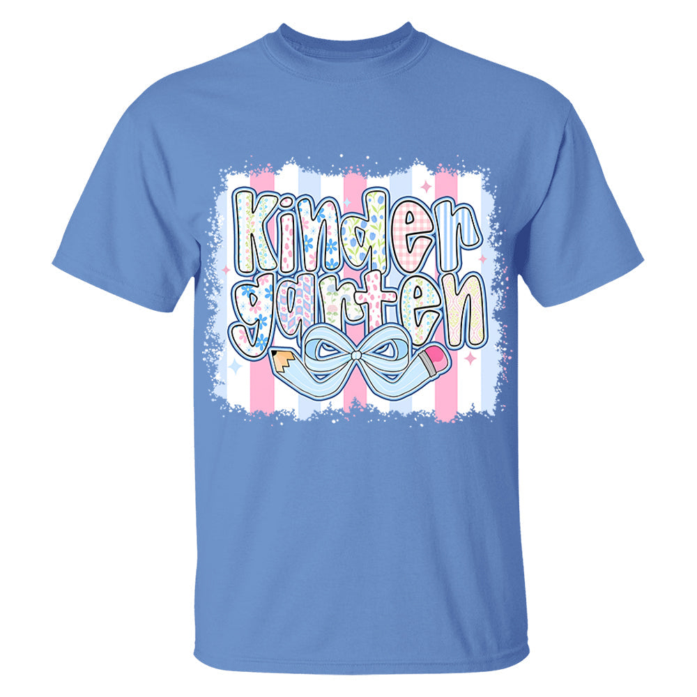 Back to School Coquette Teacher First Day of School Personalized Shirt Tu24 Li29