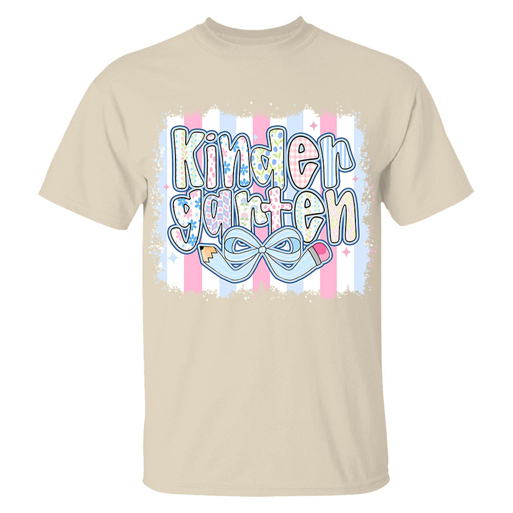 Back to School Coquette Teacher First Day of School Personalized Shirt Tu24 Li29