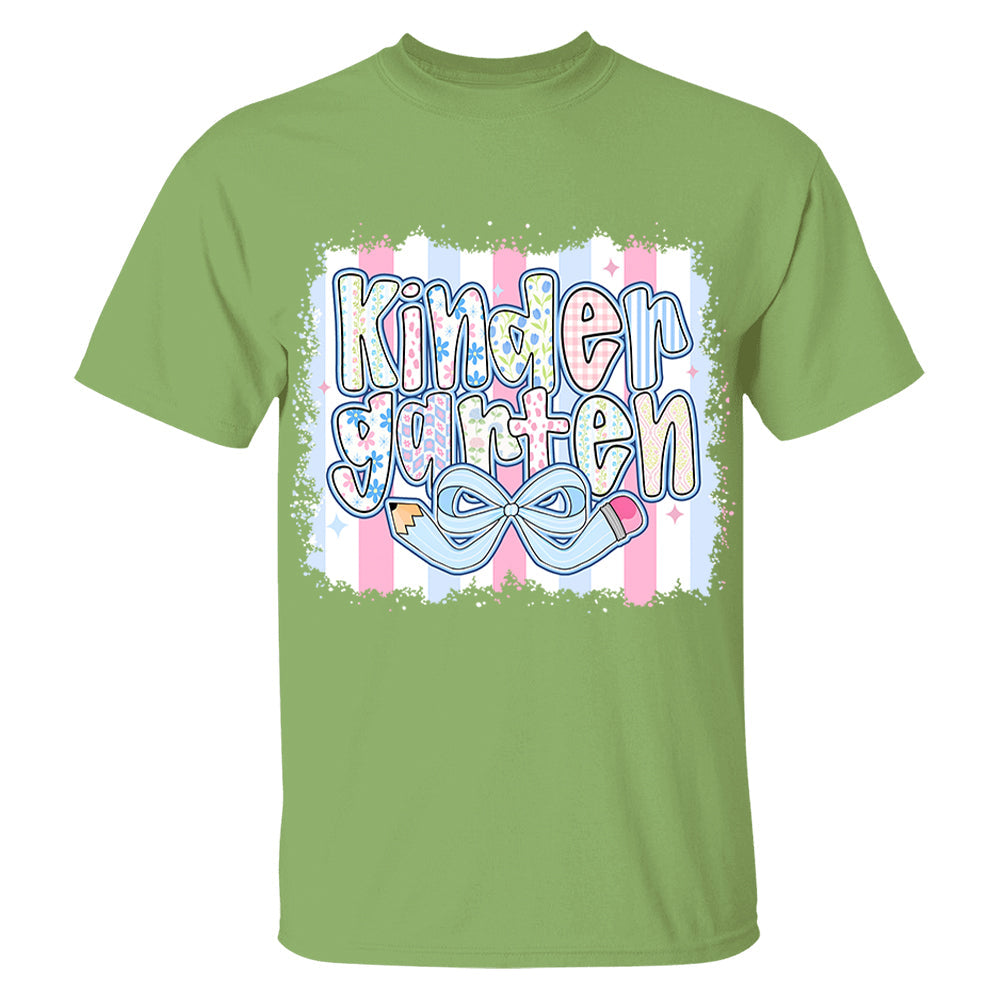 Back to School Coquette Teacher First Day of School Personalized Shirt Tu24 Li29