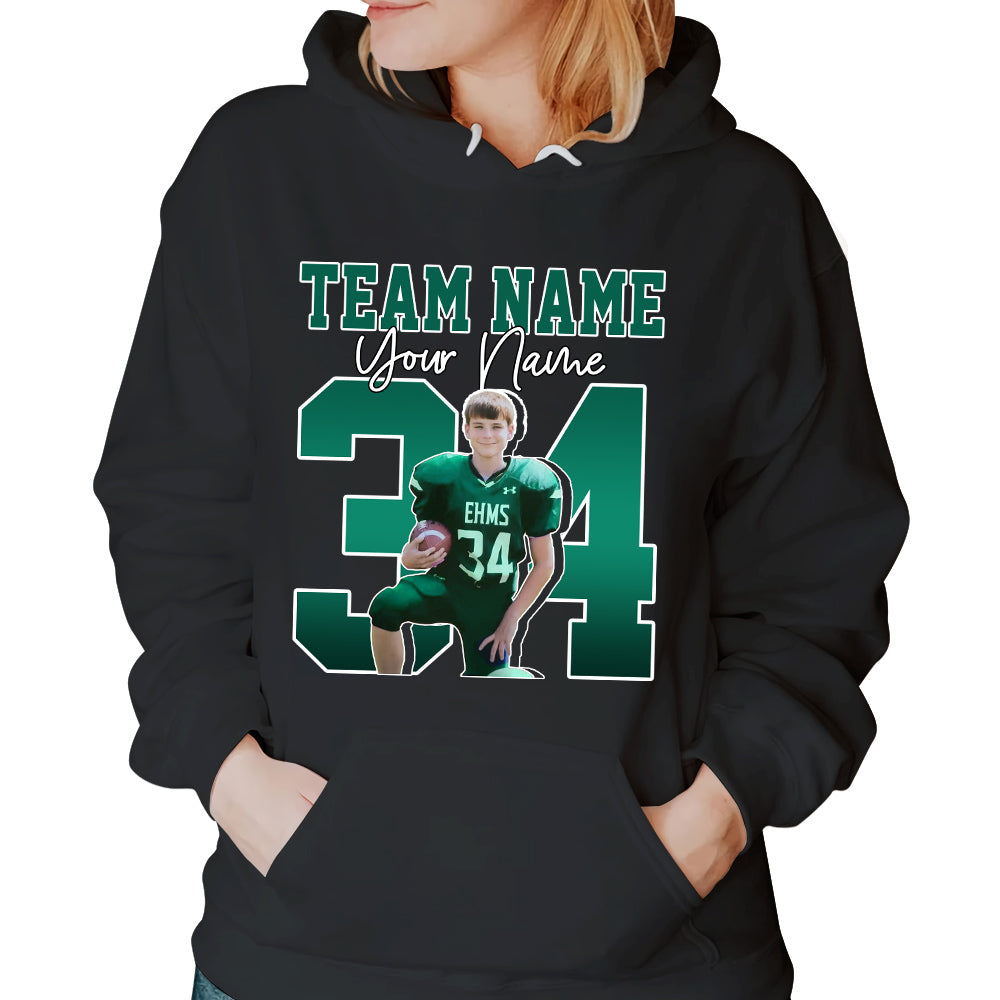 Game Day Football Personalized Shirt Custom Your Photo Gift For Football Player K1702