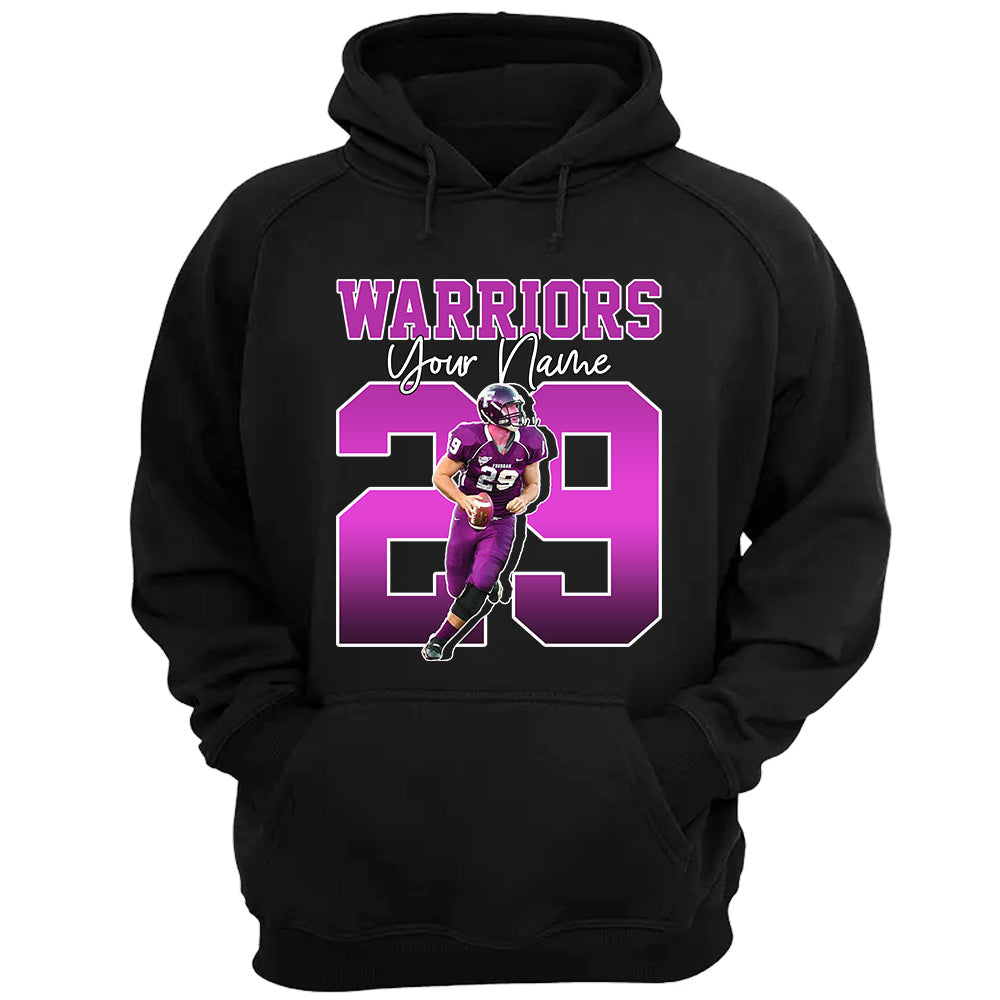 Game Day Football Personalized Shirt Custom Your Photo Gift For Football Player K1702