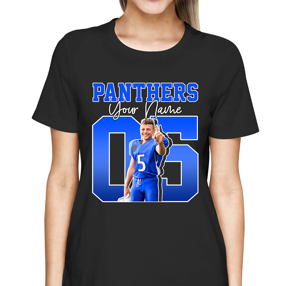 Game Day Football Personalized Shirt Custom Your Photo Gift For Football Player K1702