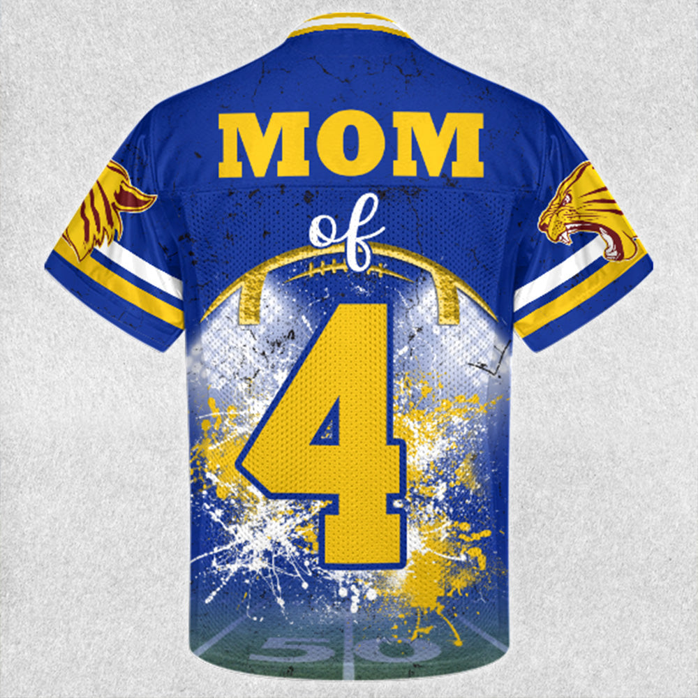 Custom Photo Football Jersey Game Day Shirt Gift For Sport Family H2511