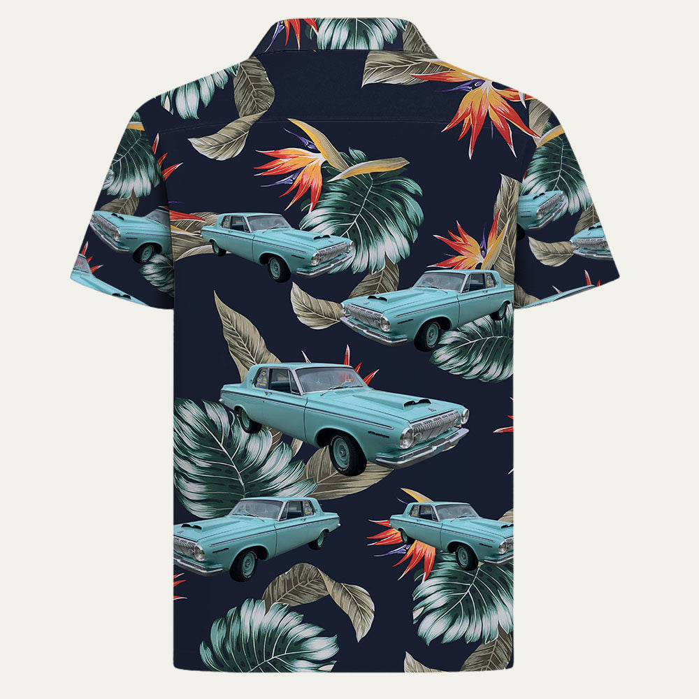 Custom Photo Car Pacific Legend Billy Butcher Hawaiian Shirt Tropical Island Pt99