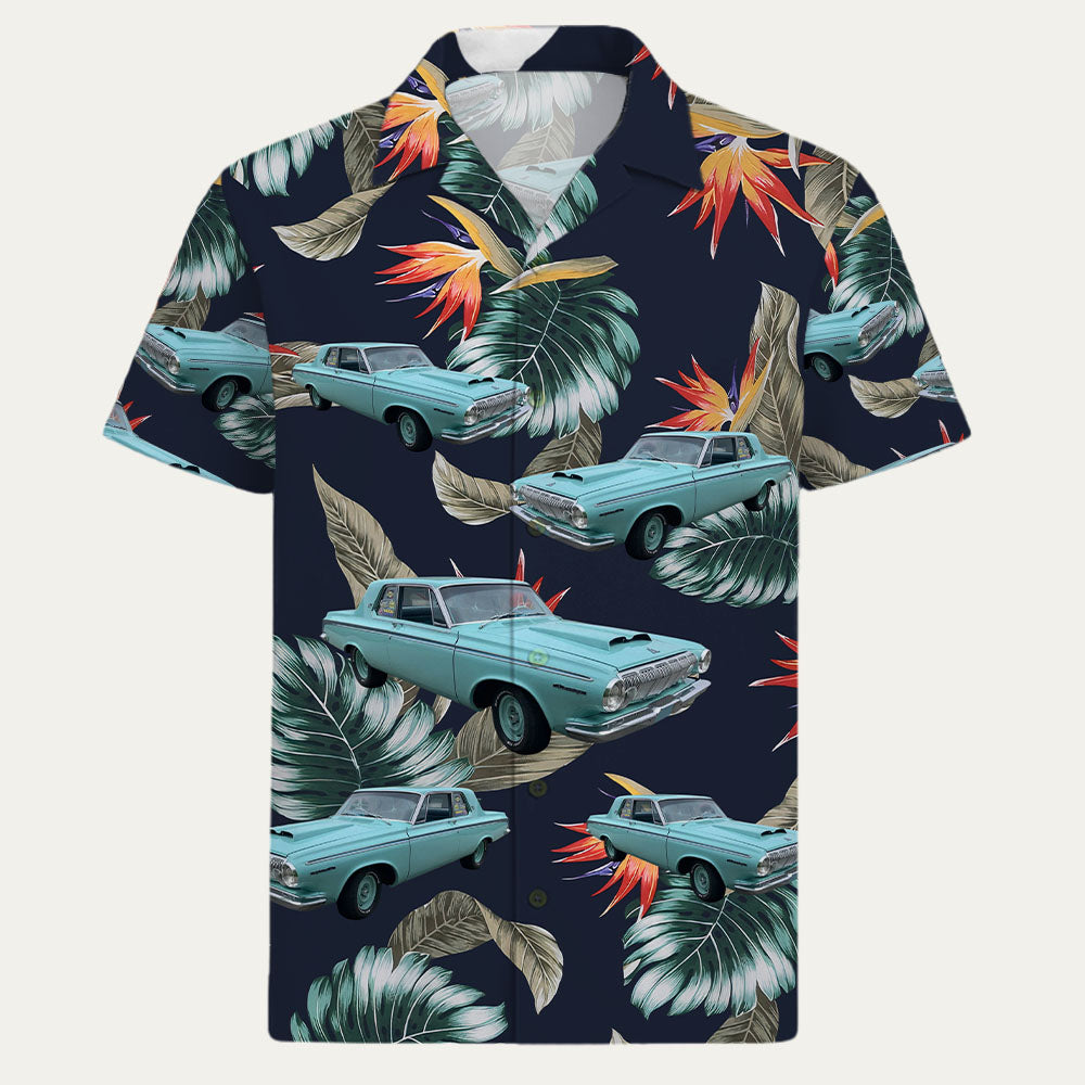 Custom Photo Car Pacific Legend Billy Butcher Hawaiian Shirt Tropical Island Pt99