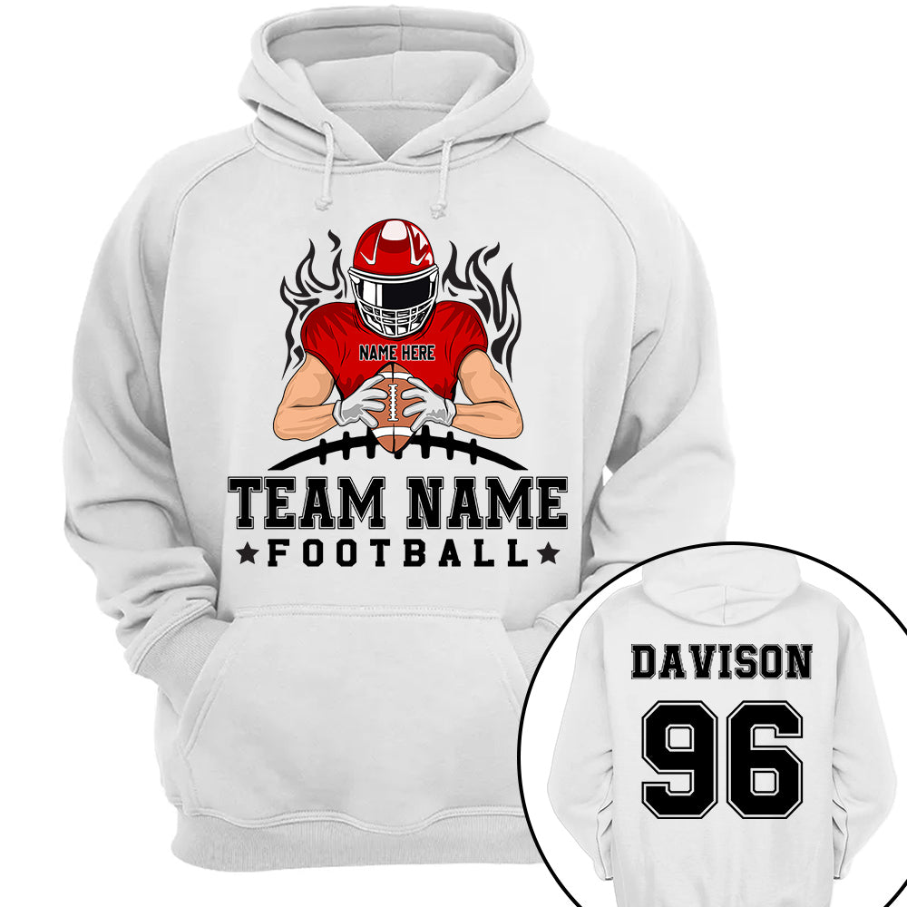 Personalized American Football Team Shirt - Football GameDay Custom Shirt