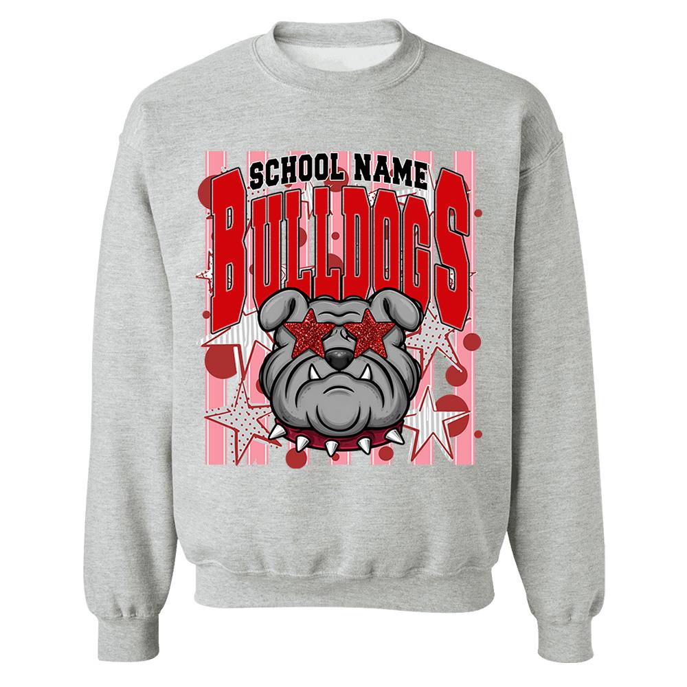Gameday School Spirit,  Personalized School Spirit Retro School Mascot, Football Baseball Softball Team Shirt, Gift For Teacher Student Sport Lovers MI209 Nh00