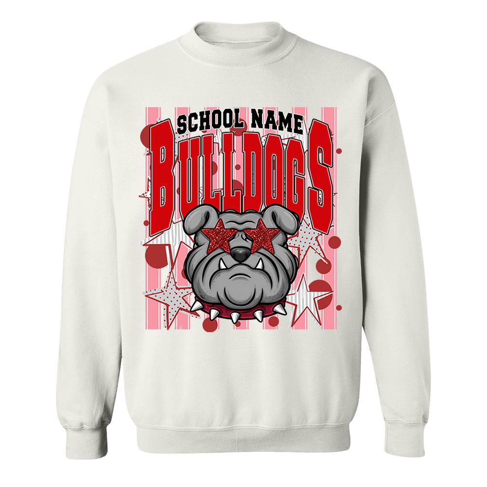 Gameday School Spirit,  Personalized School Spirit Retro School Mascot, Football Baseball Softball Team Shirt, Gift For Teacher Student Sport Lovers MI209 Nh00