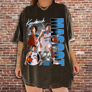 Custom Photo Basketball Player Shirt - Personalized Team Name School Name Bootleg Shirt Tu20