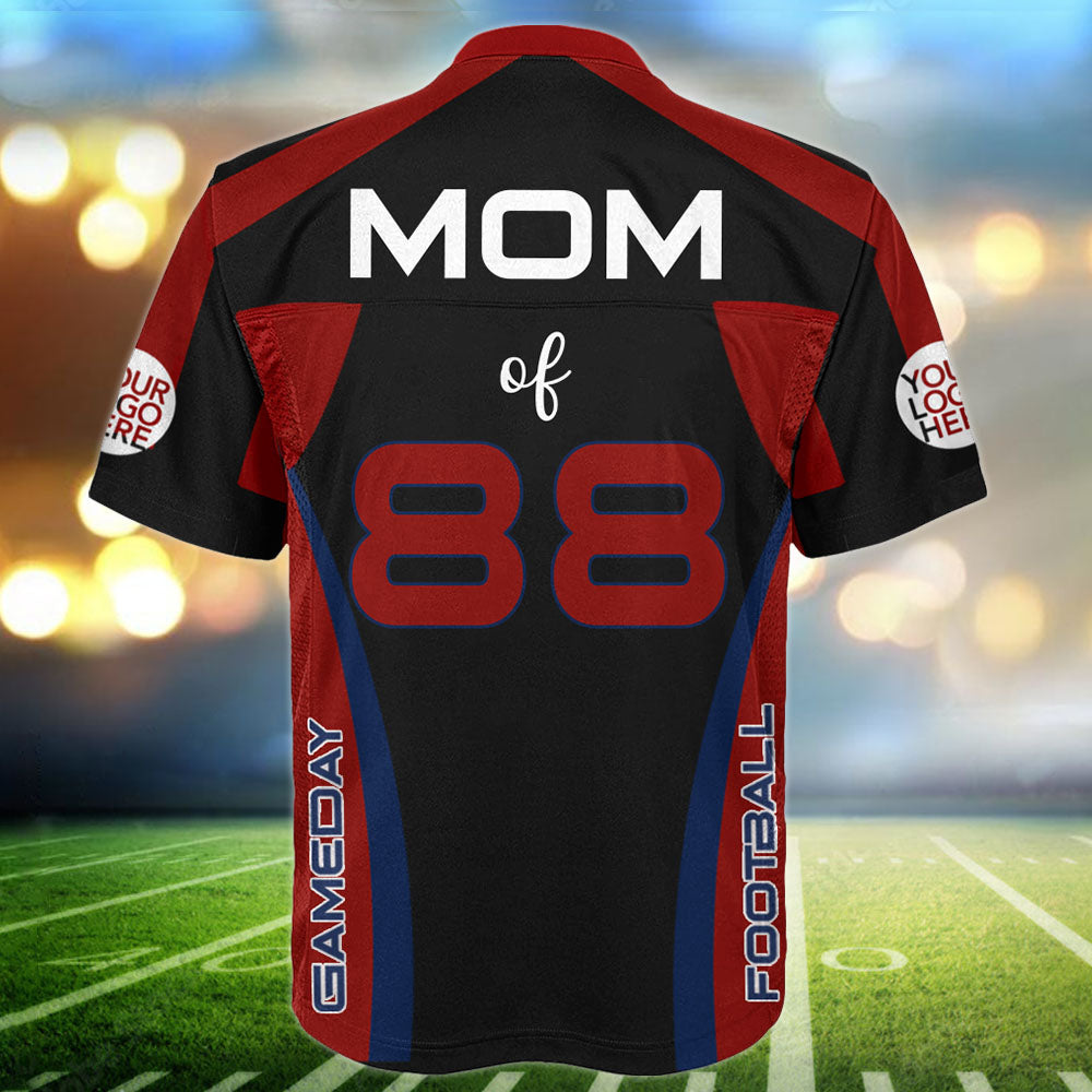 Custom Photo Gameday Football Jersey Shirt For Football Family Game Day Shirt Tu24 Pt99
