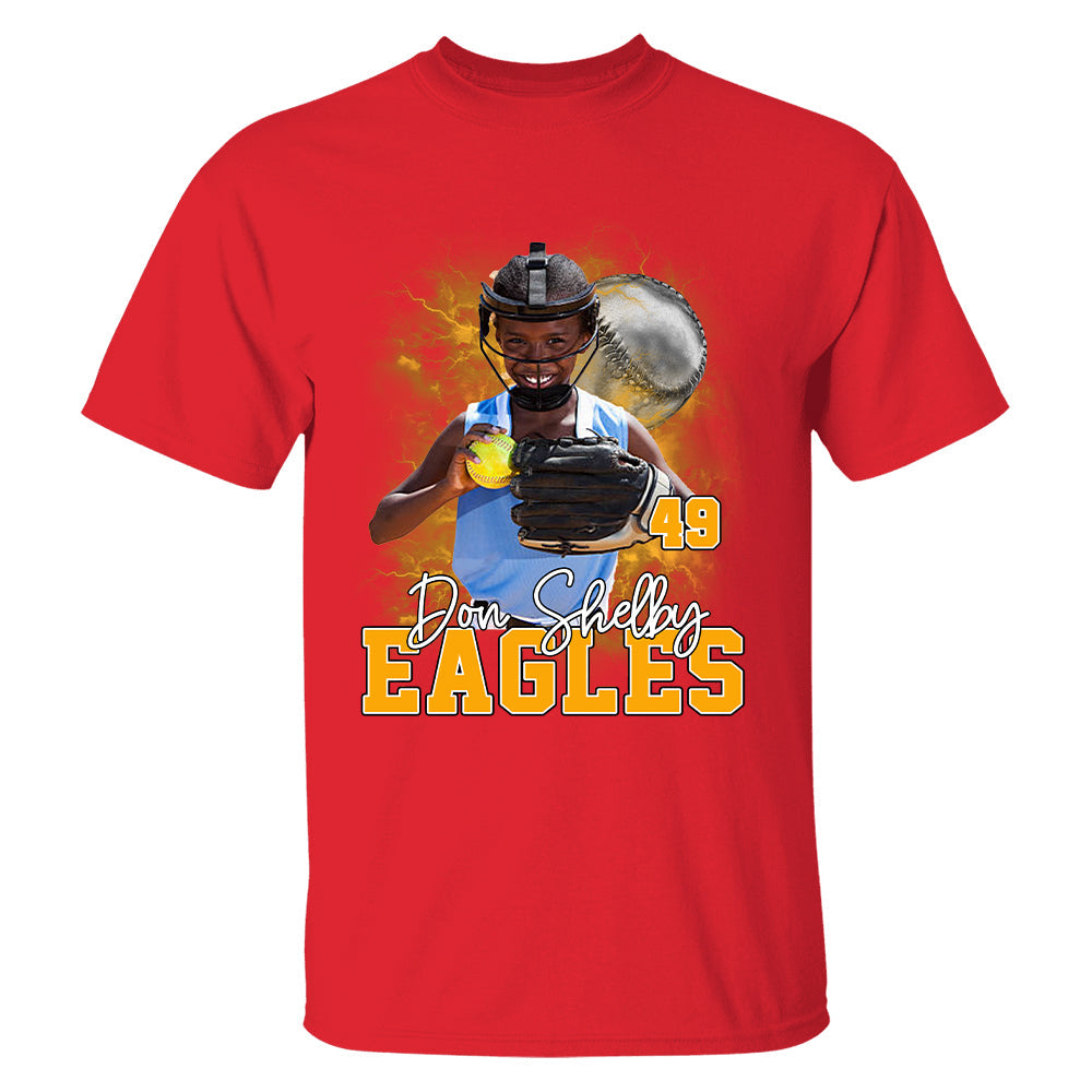 Game Day Solfball Personalized Shirt Custom Photo And Team Name