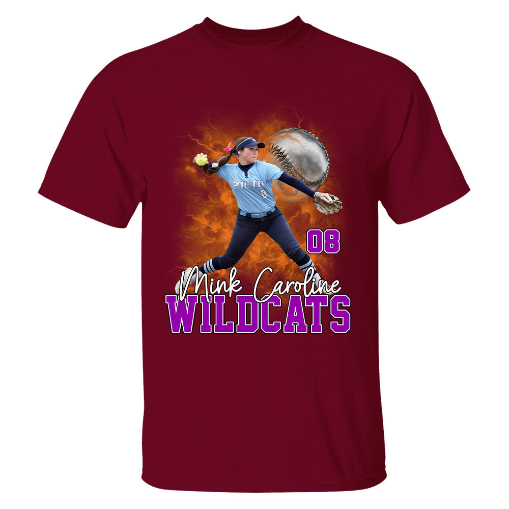 Game Day Solfball Personalized Shirt Custom Photo And Team Name