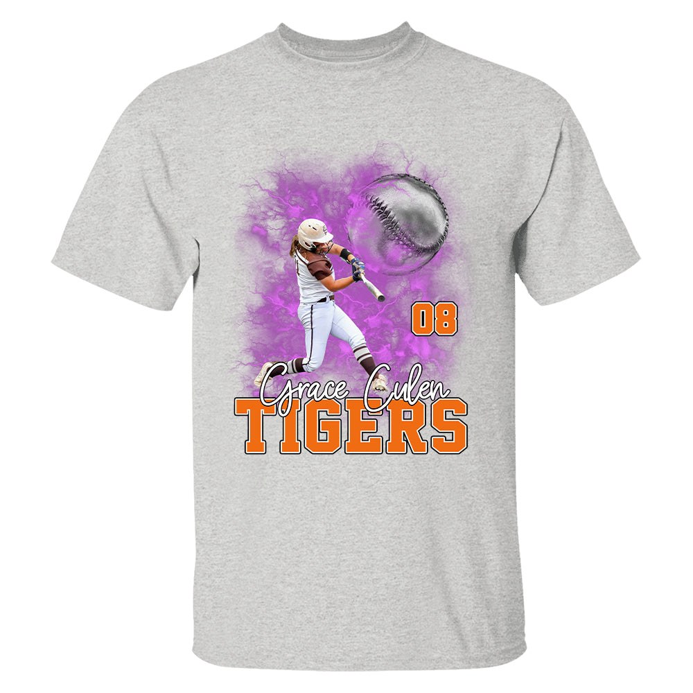 Game Day Solfball Personalized Shirt Custom Photo And Team Name