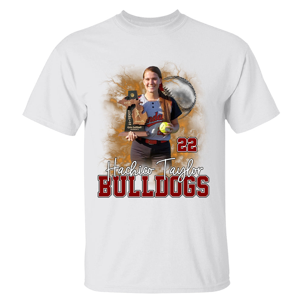 Game Day Solfball Personalized Shirt Custom Photo And Team Name
