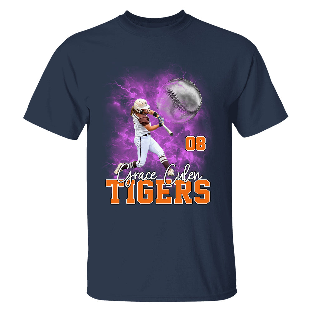 Game Day Solfball Personalized Shirt Custom Photo And Team Name
