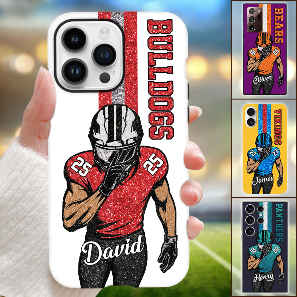 Personalized Custom Clipart Phone Case For Football Family Tu24 Hv01