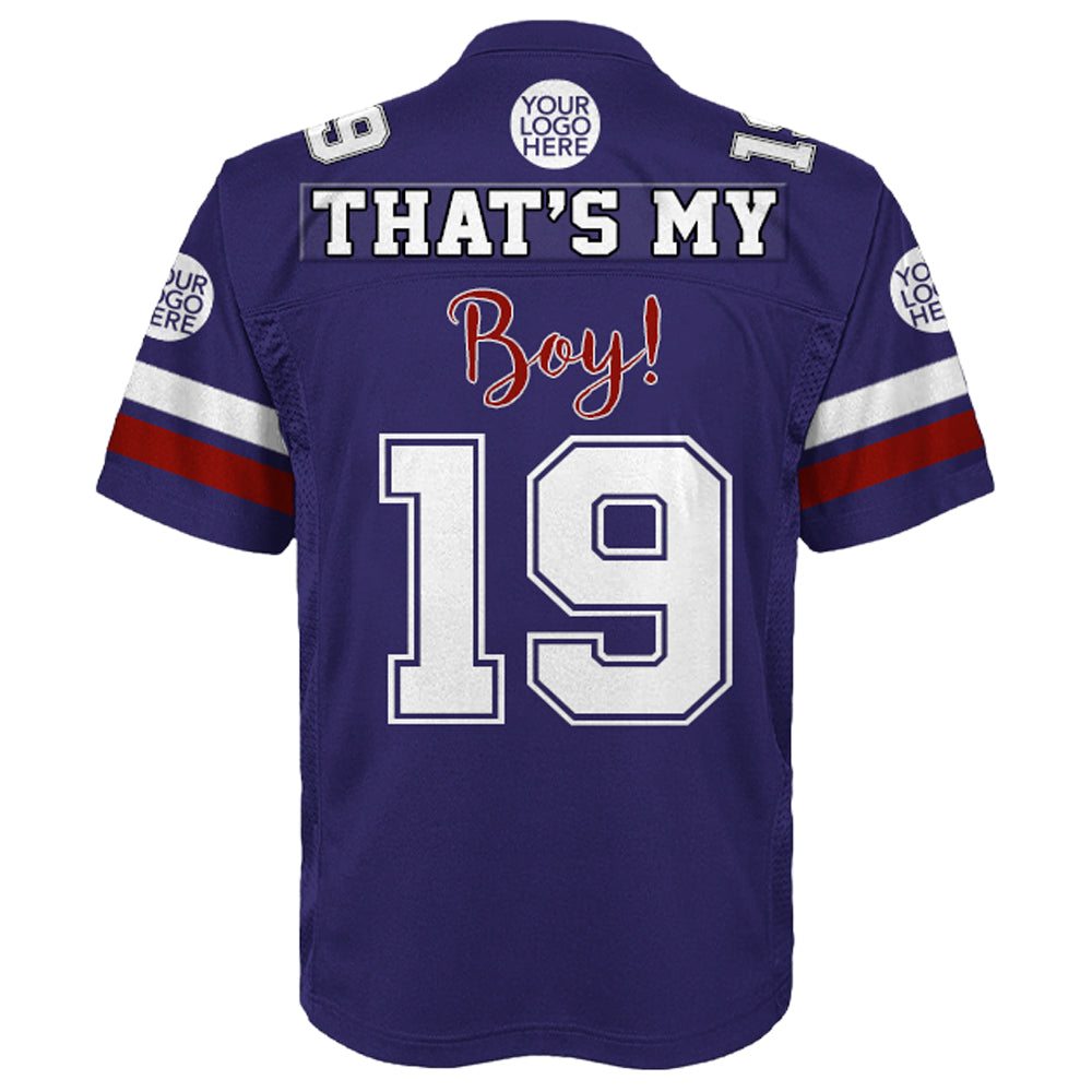 Personalized Football Jersey Game Day Insert Your Design Gift For Football Lovers Gift K1702