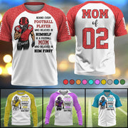 Behind Every Football Player Shirt - Personalized All Over Print Shirt For Football Family Tu24 Pt99